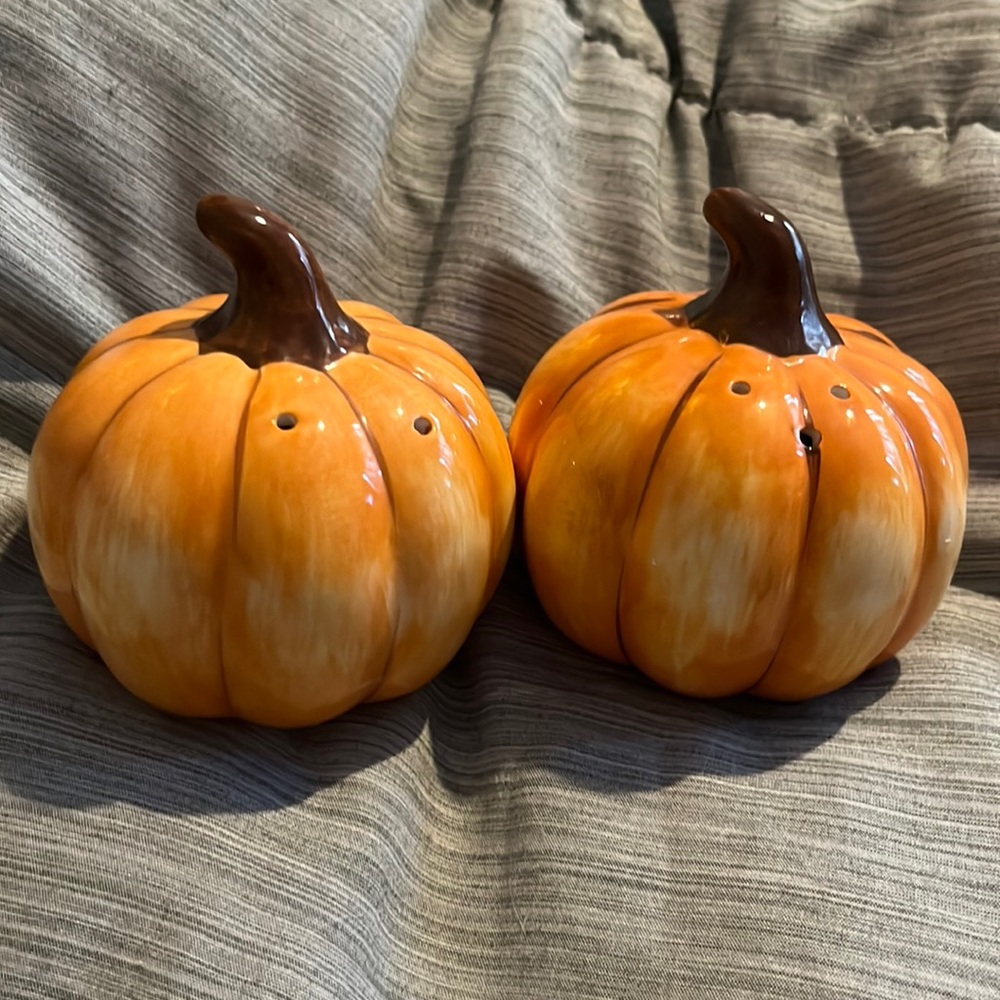 Pumpkin Salt & Pepper shakers